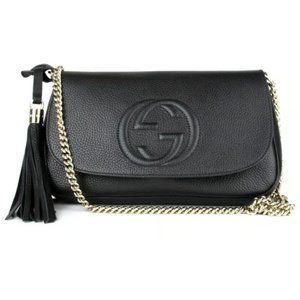Gucci  Soho Chain Crossbody Black Bag, NWT, final price